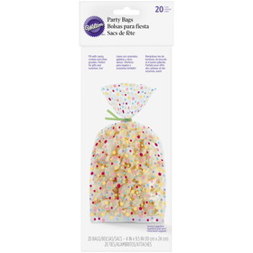 Wilton 1912-0116 Sweet Dots Treat Bags, 20-Count