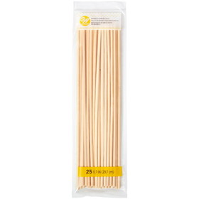 Wilton 1912-7483 Bamboo Kabob Sticks, 11.75 Inch