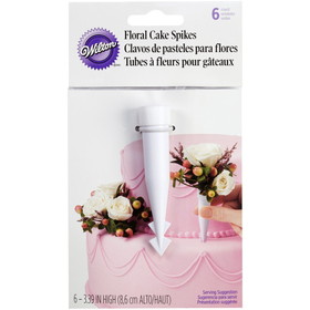 Wilton 205-8501 Floral Cake Spike Set, 6-Count