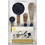 Wilton 2103-0-0069 Navy Blue and Gold Kitchen Utensils Mix and Measure Set, 10-Piece