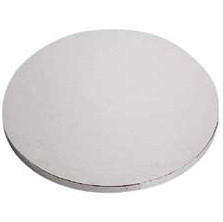 Wilton 2104-1189 14-Inch Round Silver Cake Circles, 2-Count - Cake Bases