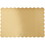 Wilton 2104-4333 Scalloped Gold Cake Boards, 13 x 9 Inch