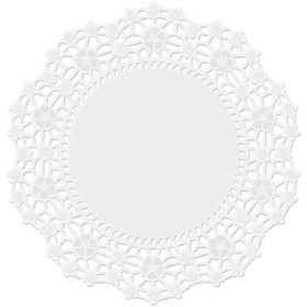 Wilton 2104-90204 Round 4-Inch White Paper Doilies, 30-Count