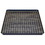 Wilton 2105-0-0525 Non-Stick Diamond-Infused Navy Blue Mega Cookie Sheet with Gold Cooling Grid Set