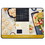 Wilton 2105-0-0525 Non-Stick Diamond-Infused Navy Blue Mega Cookie Sheet with Gold Cooling Grid Set
