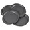 Wilton 2105-0188 Easy Layers! Round Layer Cake Pans Set,  4-Piece