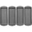 Wilton 2105-0911 Easy Layers! 10 x 4-Inch Loaf Cake Pan Set, 4-Piece