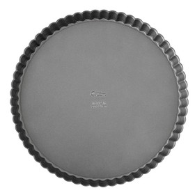 Wilton 2105-442 Excelle Elite Non-Stick Tart and Quiche Pan with Removable Bottom, 9-Inch