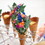 Wilton 2105-4820 Cupcake Cones Baking Rack, 12-Cavity Ice Cream Cone Cupcakes Holder