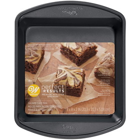 Wilton 2105-6061 Perfect Results Square Cake Pan, 8 Inch