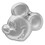 Wilton 2105-7070 Aluminum Mickey Mouse Cake Pan