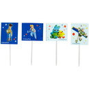 Wilton 2113-0-0011 Disney Pixar Toy Story 4 Cupcake Toppers, 24-Count
