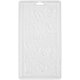 Wilton 2115-2102 Dessert Accents Candy Mold, 10-Cavity