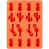 Wilton 2115-3835 Tropical Silicone Candy Mold, 16-Cavity