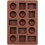 Wilton 2115-8515 Box of Chocolates Silicone Candy Mold, 15-Cavity