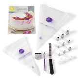 Wilton 2116-3005 How to Decorate Cakes and Desserts Kit, 39-Piece
