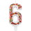 Wilton 2811-0-0070 Sprinkle Pattern Number 6 Birthday Candle, 3-Inch