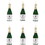 Wilton 2811-163 Champagne Bottle Candles, 6-Count