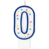 Wilton 2811-301 Number 0 Birthday Candle