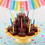Wilton 2811-701 Rainbow Number Birthday Candle Pick Set, 10-Pack