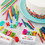 Wilton 2811-701 Rainbow Number Birthday Candle Pick Set, 10-Pack