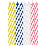 Wilton 2811-8873 Assorted Birthday Candles, 24-Count