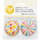Wilton 415-0-0499 Colorful Polka Dot and Stripes Mini Baking Cups, 100-Count
