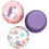 Wilton 415-0-0504 Unicorn, Flower Print and Solid Purple Baking Cups, 75-Count