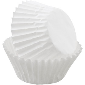 Wilton 415-2507 White Mini Cupcake Liners, 100-Count