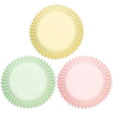 Wilton 415-394 Assorted Pastel Cupcake Liners, 75-Count