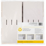 Wilton 415-4188 White Cardboard Adjustable Cake Box, 12 x 12 x 6-Inch