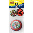 Wilton 415-7109 Mickey and the Roadster Racers Cupcake Decorating Kit, 24-Count