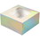 Wilton 416-0-0019 6.5 x 6.5 x 3-Inch Iridescent Cupcake Treat Boxes with Window, 3-Count