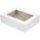Wilton 416-0-0096 11 x 15 x 4-Inch White Cardboard Sheet Cake Box with Window