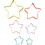 Wilton 417-1652 Star-Shaped Fondant Cut-Out Set, 6-Piece