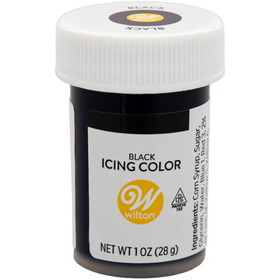 Wilton 610-981 Black Gel Food Coloring, 1 oz.