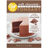 Wilton 704-0-0146 Milk Chocolate-Flavored Premade Fondant for Cake Decorating, 24 oz.