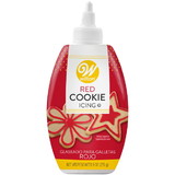 Wilton 704-0142 Red Cookie Icing, 9 oz.