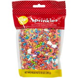 Wilton 710-0-0438 Rainbow Sprinkles Mix, 10 oz.