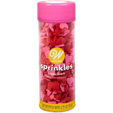 Wilton 710-032 Jumbo Heart Sprinkles, 3.25 oz.