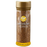 Wilton 710-041 Gold Pearlized Sugar Sprinkles, 5.25 oz.
