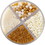 Wilton 710-5337 4-Cell Pearlized Gold Sprinkles Mix, 3.8 oz.