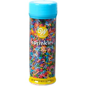 Wilton 710-5352 Blooming Colors Sprinkles Mix, 3.6 oz.
