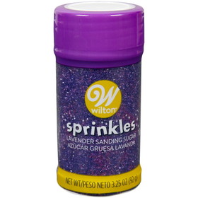 Wilton 710-758 Purple Sanding Sugar Sprinkles, 3.25 oz.