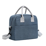 Muka Drawstring Insulated Lunch Bag Thermal Food Tote Portable Meal Carrier for Office Commute and Outdoor Activities