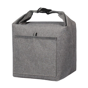 Muka Foldable Insulated Lunch Bag Polyester Thermal Food Container Bag