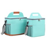 Muka Insulated Lunch Bag Crossbody Cooler Bag Large Capacity Portable Thermal Food Container