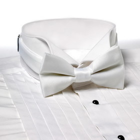 Wolfmark SCPA-190 Solid Color Bow Tie - Adjustable Band