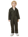 TOPTIE Kid's Coverall for Boys Mechanic Christmas Halloween Suit Costume Flight Suit