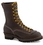 Wesco boot BR110100 JOBMASTER Lace-to-Toe 10" Boot, Brown, 100 Vibram Sole
